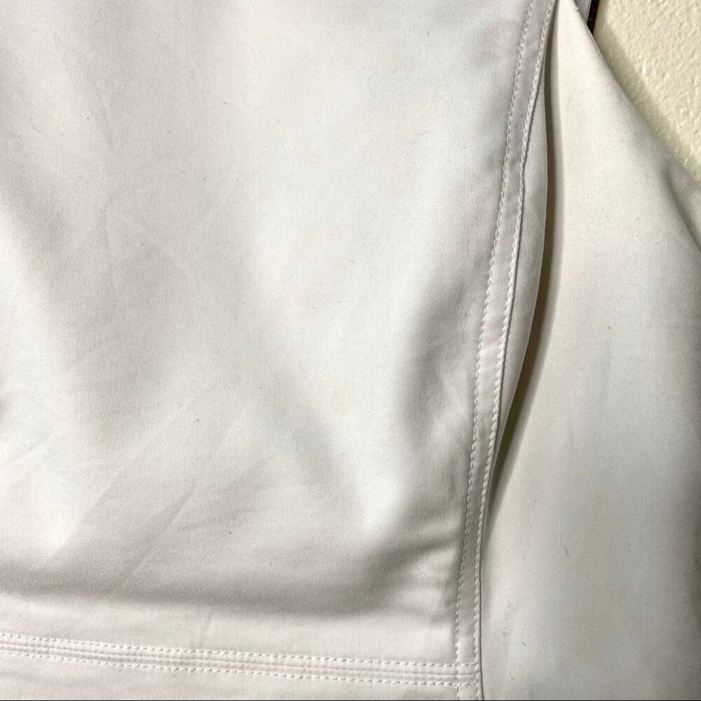 Calvin Klein White Fit and Flare Dress Size 4 - Picture 3 of 8